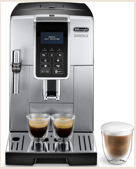 De'Longhi Dinamica ECAM 350.35.SB Kaffeevollautomat mit My-Funktion für individuelle Profile